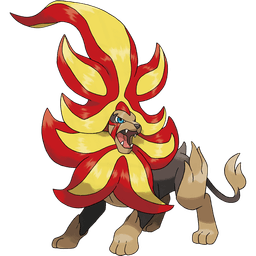 Mega Pyroar artwork