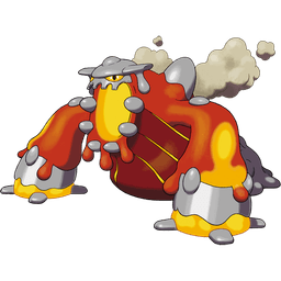 Mega Heatran artwork