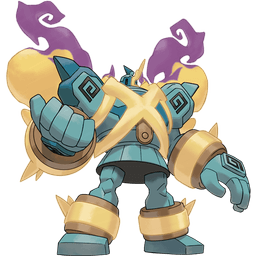 Mega Golurk artwork