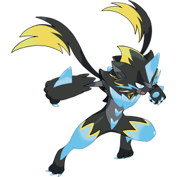 Mega Zeraora artwork