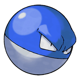 Voltorb shiny artwork