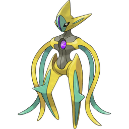 Attack Deoxys shiny artwork