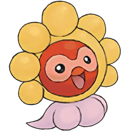 Sunny Castform shiny artwork