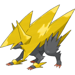 Mega Manectric shiny artwork