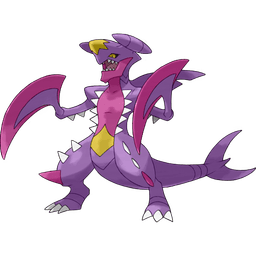 Mega Garchomp shiny artwork