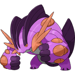 Mega Swampert shiny artwork