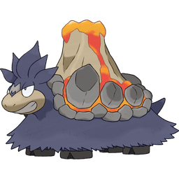 Mega Camerupt shiny artwork