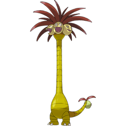 Alolan Exeggutor shiny artwork