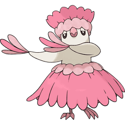 Pa’u Oricorio shiny artwork