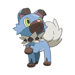 Own Tempo Rockruff shiny artwork