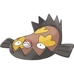 Galarian Stunfisk shiny artwork