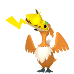 Gorging Cramorant shiny artwork
