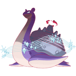 Gigantamax Lapras shiny artwork
