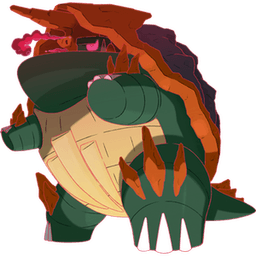Gigantamax Drednaw shiny artwork