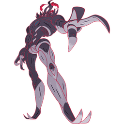 Gigantamax Grimmsnarl shiny artwork