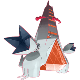 Gigantamax Duraludon shiny artwork