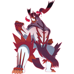 Gigantamax Single Strike Urshifu shiny artwork