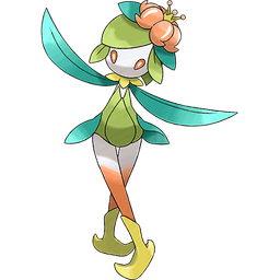 Hisuian Lilligant shiny artwork