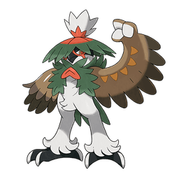 Hisuian Decidueye shiny artwork
