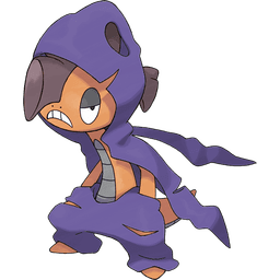 Mega Scrafty shiny artwork