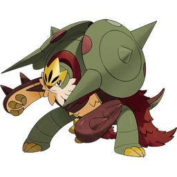 Mega Chesnaught shiny artwork