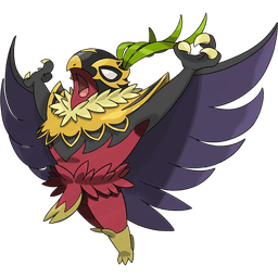 Mega Hawlucha shiny artwork