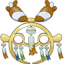 Mega Chimecho shiny artwork