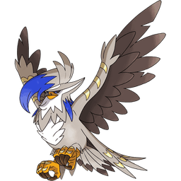 Mega Staraptor shiny artwork