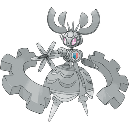 Mega Magearna shiny artwork