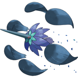 Mega Glimmora shiny artwork
