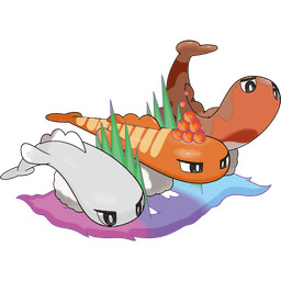 Mega Stretchy Tatsugiri shiny artwork