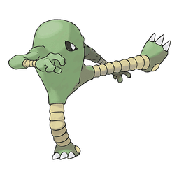 Hitmonlee shiny artwork