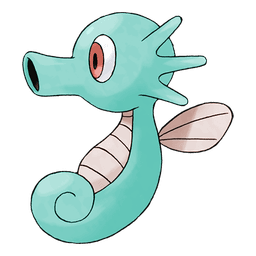 Horsea shiny artwork