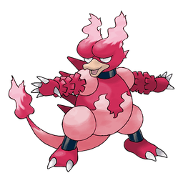 Magmar shiny artwork