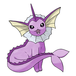 Vaporeon shiny artwork