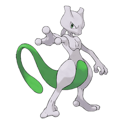 Mewtwo shiny artwork