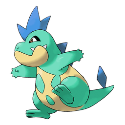 Croconaw shiny artwork