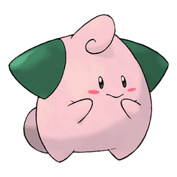Cleffa shiny artwork