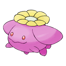 Skiploom shiny artwork