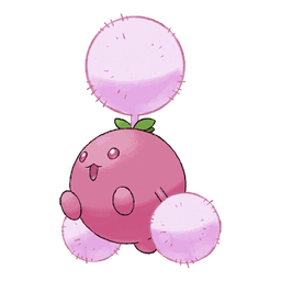 Jumpluff shiny artwork