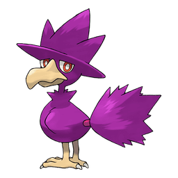 Murkrow shiny artwork
