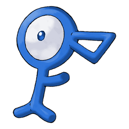 Unown A shiny artwork