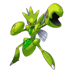 Scizor shiny artwork