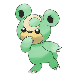 Teddiursa shiny artwork