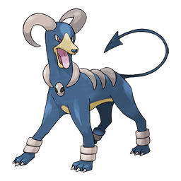 Houndoom shiny artwork