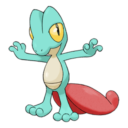 Treecko shiny artwork