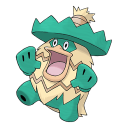 Ludicolo shiny artwork