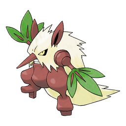 Shiftry shiny artwork