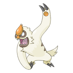 Vigoroth shiny artwork