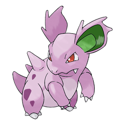 Nidorina shiny artwork